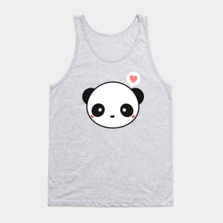 Kawaii Cute Panda Tank Top